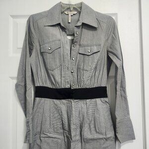 BCBGeneration gray shirt dress, size 2